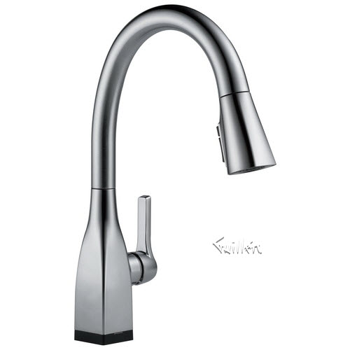 Delta 9183T-DST; Mateo; Single Handle Pull-Down Kitchen Faucet with Touch2O Technology technical part breakdown manuals specifications catalog