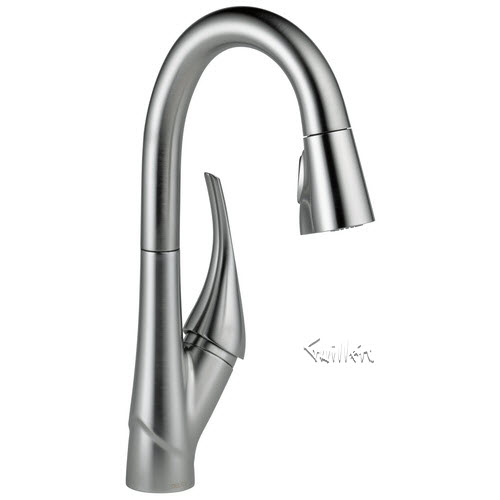 Delta 9981-DST; ; Single Handle Pull-Down Bar / Prep Faucet technical part breakdown manuals specifications catalog