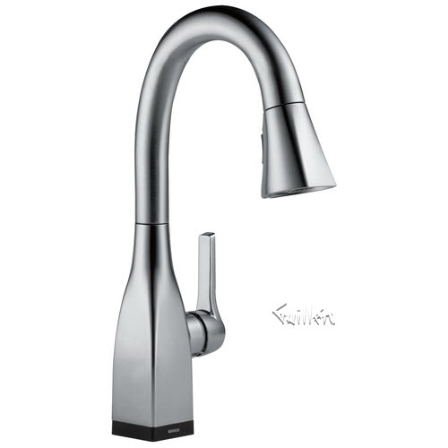 Delta 9983T-DST; Mateo; Single Handle Pull-Down Bar / Prep Faucet with Touch2O Technology technical part breakdown manuals specifications catalog