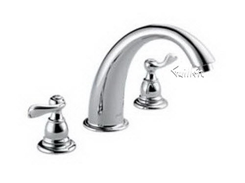 Delta BT2796; Two handle lever roman tub trim; technical part breakdown manuals specifications catalog