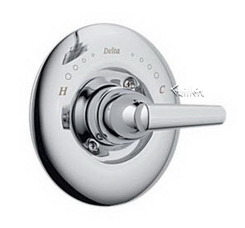 Delta T14082; Single handle lever monitor 1400 series valve trim only; technical part breakdown manuals specifications catalog