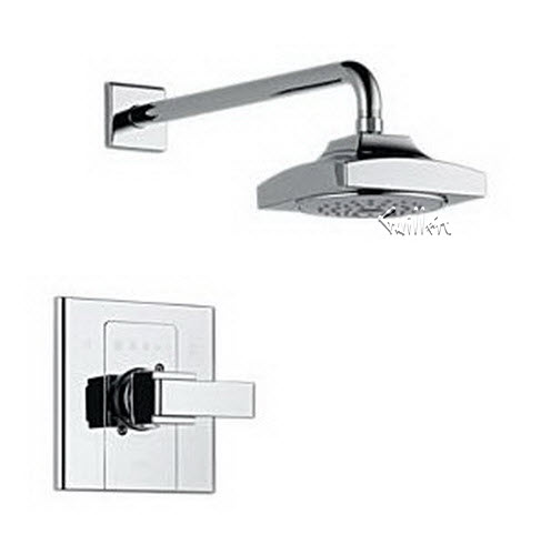 Delta T14286; Single handle lever monitor 1400 series shower trim; technical part breakdown manuals specifications catalog