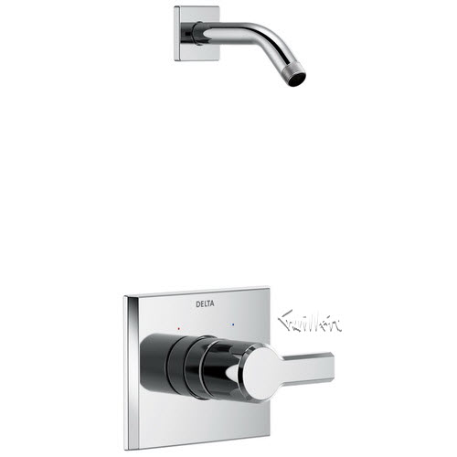 Delta T14299-LHD; Pivotal; Monitor 14 Series Shower Trim - Less Head technical part breakdown manuals specifications catalog