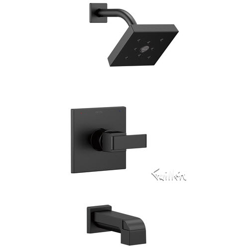 Delta T14467; Ara; Monitor 14 Series H2Okinetic Tub & Shower Trim technical part breakdown manuals specifications catalog
