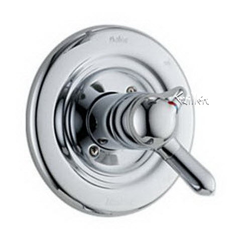 Delta T17030; Single handle lever monitor 1700 series valve trim only; technical part breakdown manuals specifications catalog