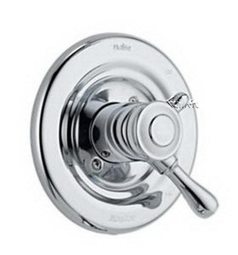 Delta T17078; Single handle lever monitor 1700 series valve trim only; technical part breakdown manuals specifications catalog