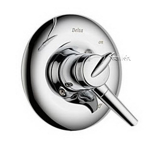 Delta T17082; Single handle lever monitor 1700 series valve trim only; technical part breakdown manuals specifications catalog