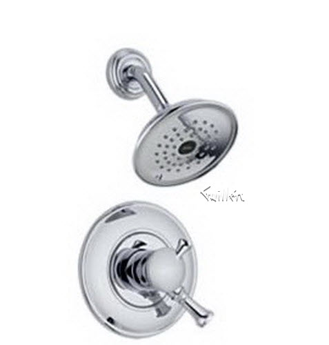 Delta T17240; Single handle lever monitor 1700 series shower trim; technical part breakdown manuals specifications catalog