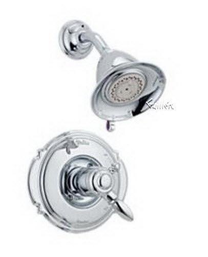 Delta T17255; Single handle lever monitor 1700 series shower trim; technical part breakdown manuals specifications catalog