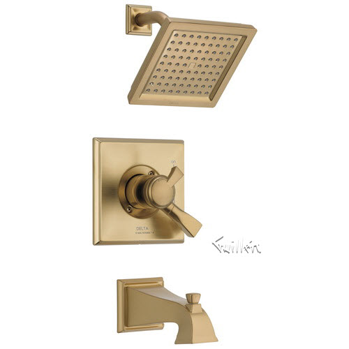 Delta T17451-WE; Dryden; Monitor 17 Series Tub & Shower Trim technical part breakdown manuals specifications catalog