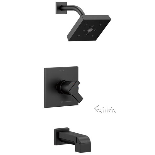 Delta T17467; Ara; Monitor 17 Series H2Okinetic Tub & Shower Trim technical part breakdown manuals specifications catalog