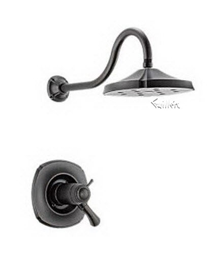Delta T17T292-RB; tempassure(r) 17t series shower trim lever; in Venetian Bronze