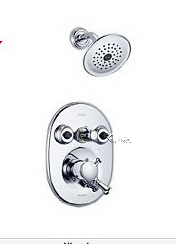 Delta T18240; Single handle lever monitor 1800 series jetted shower trim; technical part breakdown manuals specifications catalog