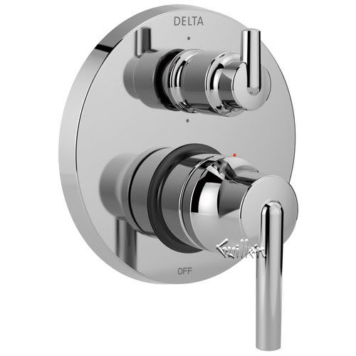 Delta T24959; Trinsic; Contemporary Two Handle Monitor 14 Series Valve Trim with 6-Setting Integrated Diverter technical part breakdown manuals specifications catalog