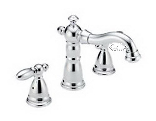 Delta T2755; Two handle lever roman tub trim; technical part breakdown manuals specifications catalog