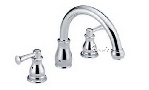 Delta T2769; Roman tub trim kit less handle; technical part breakdown manuals specifications catalog