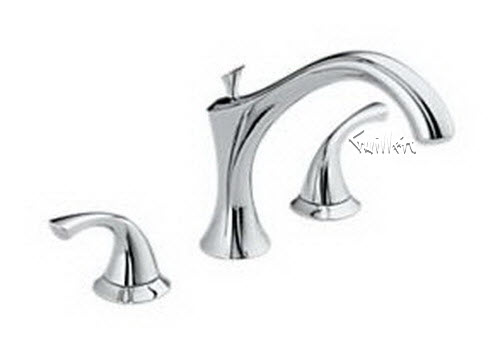 Delta T2792; Two handle lever roman tub trim; technical part breakdown manuals specifications catalog