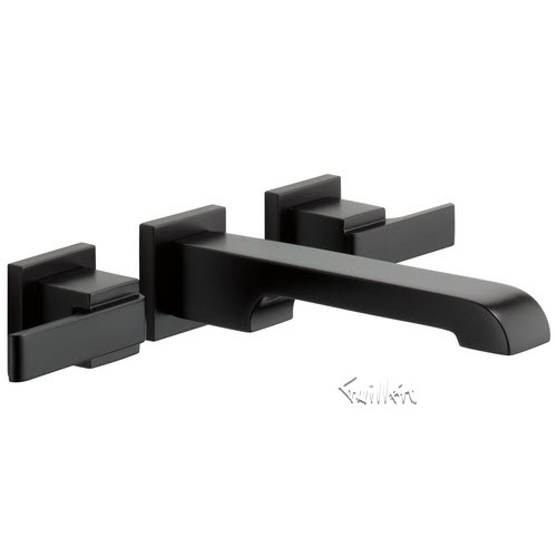 Delta T3567LF-WL; Ara; Two Handle Wall Mount Lavatory Faucet Trim technical part breakdown manuals specifications catalog