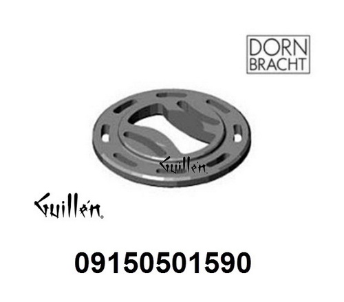 Dornbracht 09150501590; ; __ Dornbracht 09150501590; ; __Fixing plate; in Unfinish