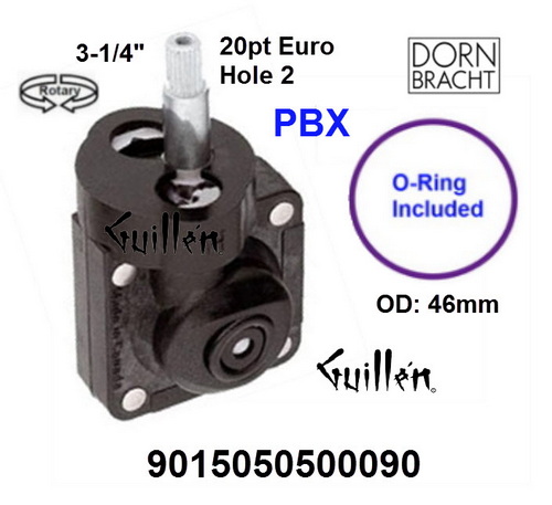 Dornbracht 9015050500090; ; __ 3-1/4in 20pt; Pressure balance cartridge; in Unfinish; Replaces 0415050500090