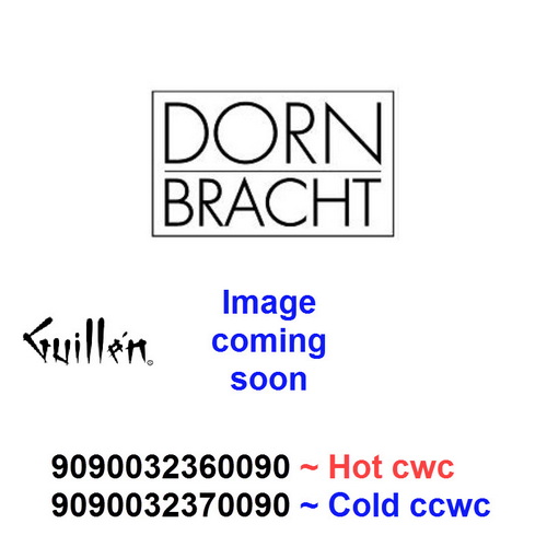 Dornbracht 9090032370090;;__ UNK UNK; Cold ccwc; 1/4 turn brass ceramic cartridge 1/2in; in Unfinish