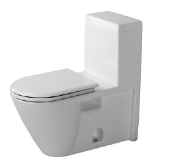 Duravit 016301; Starck 2; 1 piece Toilet 1.6 gpf; technical part breakdown manuals specifications catalog
