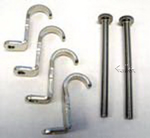 Duravit 0055040000; ; Fixings for siphon cover Happy D. 418.65 und 418.50; in White; ;