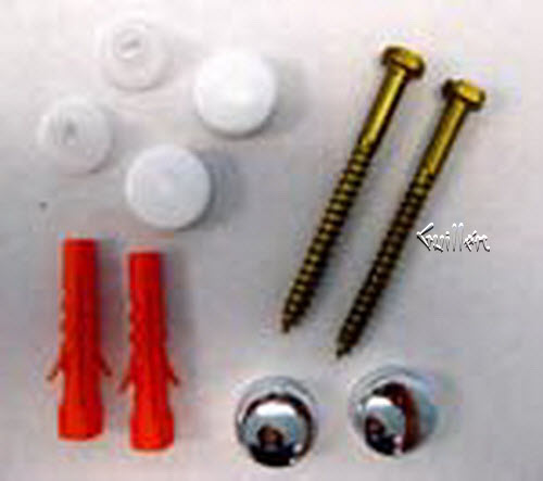 Duravit 0067011000; ; Fixings caps and ; in Chrome; ;