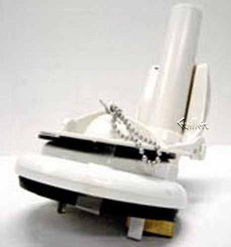 Duravit 0074030000; Medici; Flush valve 3" plastic two piece 1.6 gpf single Flush; in Unfinish; Discontinued Product 2021  Use 0074030062 ;