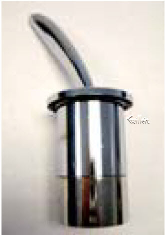Duravit 0074101000; Starck 1; Push button Grohe tank Classic two piece 1.6 gpf single Flush; in Chrome; ;