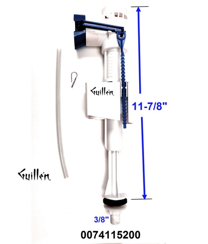 Duravit 0074115200; ; Fill Valve; in Unfinish; ;