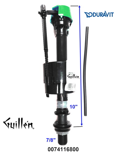 Duravit 0074116800; ; Fill Valve; in Unfinish; ;