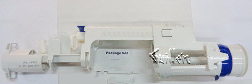 Duravit 0074139000; Starck 1; flush valve two piece single flush; in Unfinish; ;   Replaces 4137500