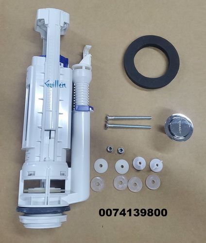 Duravit 0074139800; ; Flush Valve; in Unfinish; ;
