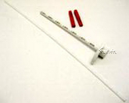 Duravit 0074172800; Giorno; Push / pull rod set two piece 1.6 gpf / 1.28 gpf dual Flush; in Unfinish