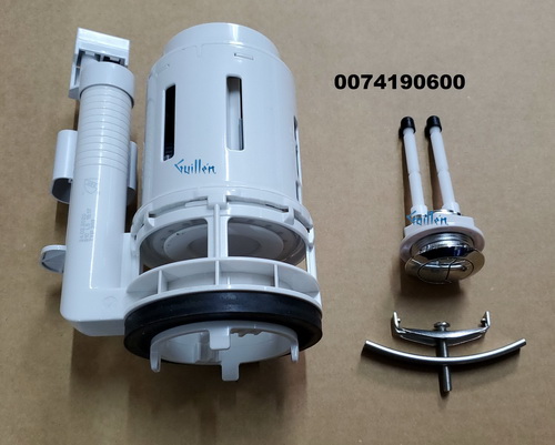 Duravit 0074190600; ; Flush Valve; in Unfinish; ;