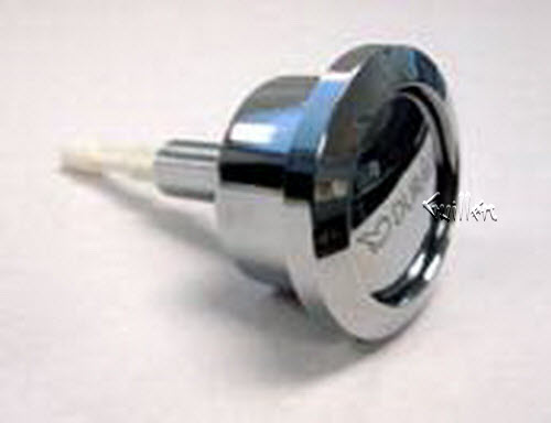 Duravit 0074301000; ; single flush button; in Chrome; ;