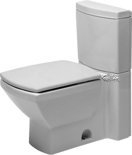 Duravit 010101; Caro; elongated 2 piece Toilet 1.6 - 1.28 gpf Tank 092410; technical part breakdown manuals specifications catalog