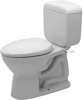 Duravit 010201; Duraplus; elongated 2 piece Toilet 1.6 gpf Tank 092510; technical part breakdown manuals specifications catalog