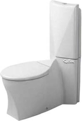 Duravit 024709; Giorno Vario; 2 piece Toilet dual flush Tank 091100; technical part breakdown manuals specifications catalog