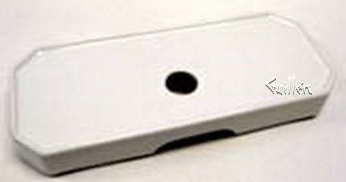 Duravit 0872290000; 1930; Tank lid for 087223 two piece 1.6 gpf single Flush; in White; Discontinued Product