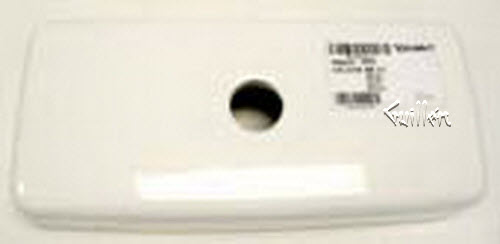 Duravit 0910990000; Happy D; Tank lid for 091010 two piece 1.6 gpf / 1.28 gpf dual Flush; in White