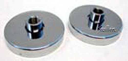 Duravit 1002050000; ; Wall flange set for metal console; in White; ;