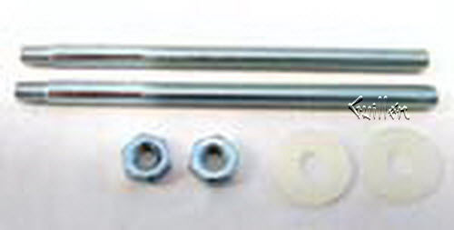 Duravit 1002230000; Bacino, Foster, Starck 1; hardware set for washbowls 2 piece lavatory; in Unfinish; ;