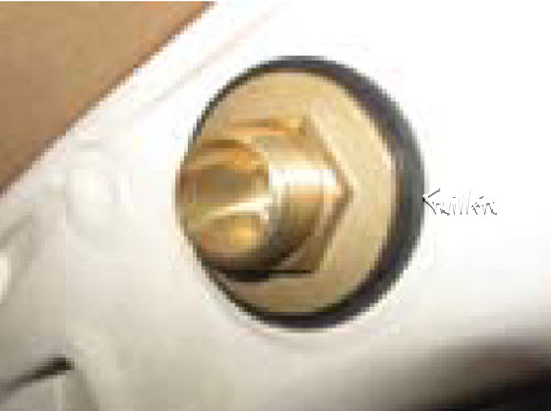 Duravit 1002300096; ; Urinal spud 1" x 3 / 4; in Unfinish; ;