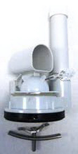 Duravit 1002480000; Starck 2; Flush valve 2" plastic one piece 1.6 gpf single Flush; in Unfinish; ;Discontinued Product