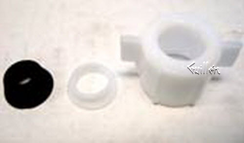 Duravit 1002520000; ; Compression nut for 7 / 8" fill valve; in Unfinish; ;