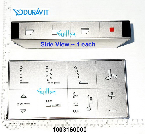 Duravit 1003160000; Starck; remote control; in Unfinish; ;