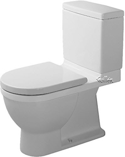 Duravit 210501; Starck 3; elongated 2 piece Toilet 1.6 gpf Tank 0920400003; technical part breakdown manuals specifications catalog