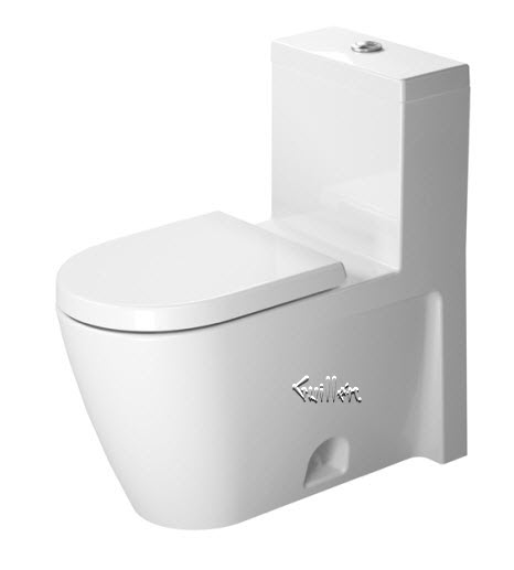 Duravit 213301; Starck 2; us toilet 1.28 gpf single flush 1 piece toilet parts technical parts breakdown manuals specifications catalog; in Unfinish